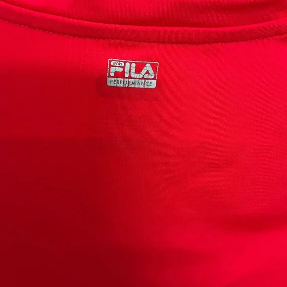 FILA Sport Diva Pink Long Sleeve Athletic Shirt Girls Size XS V-Neckline - Picture 8 of 10